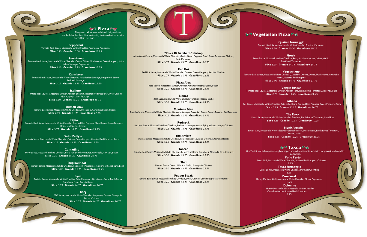 menu front